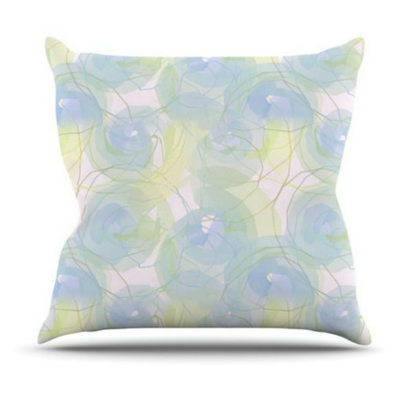 Kess InHouse Robin Dickinson Just Dandy Blue White 26 x 26 Square Floor Pillow Kess InHouse Robin Dickinson Just Dandy Blue White 26 x 26 Square Floor Pillow